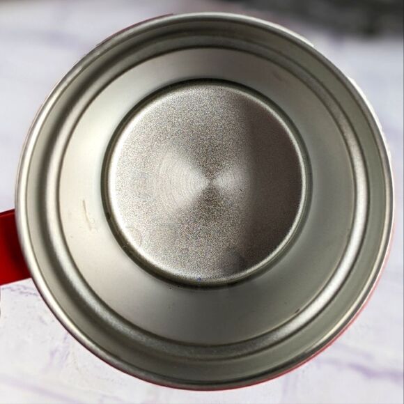 Rae Dunn SPICED CIDER Red Insulated Stainless Steel Mug - 12 oz - Picture 3 of 7